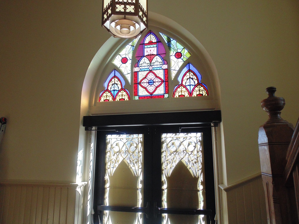 Repainting Port Washington Church Vestibule